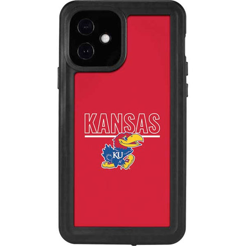 University of Kansas Jayhawks Established 1865 iPhone 12 Waterproof Case