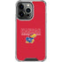 University of Kansas Jayhawks Established 1865 iPhone 13 Pro Clear Case