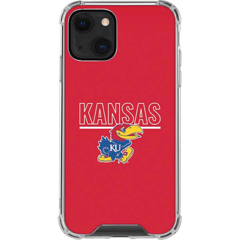 University of Kansas Jayhawks Established 1865 iPhone 14 Plus Clear Case