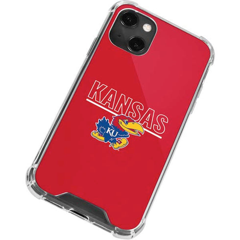 University of Kansas Jayhawks Established 1865 iPhone 14 Plus Clear Case