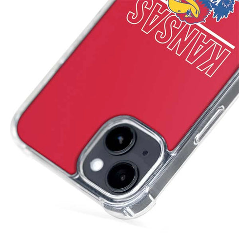University of Kansas Jayhawks Established 1865 iPhone 14 Plus MagSafe Case