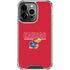 University of Kansas Jayhawks Established 1865 iPhone 15 Pro Clear Case