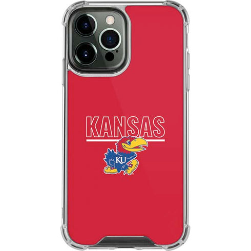 University of Kansas Jayhawks Established 1865 iPhone 14 Pro Max Clear Case