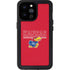 University of Kansas Jayhawks Established 1865 iPhone 14 Pro Max Waterproof Case