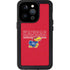 University of Kansas Jayhawks Established 1865 iPhone 14 Pro Waterproof Case