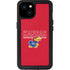 University of Kansas Jayhawks Established 1865 iPhone 15 Plus Waterproof Case