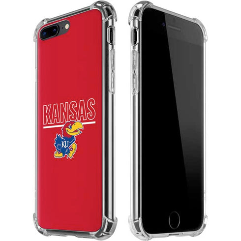 University of Kansas Jayhawks Established 1865 iPhone 7/8 Plus Clear Case