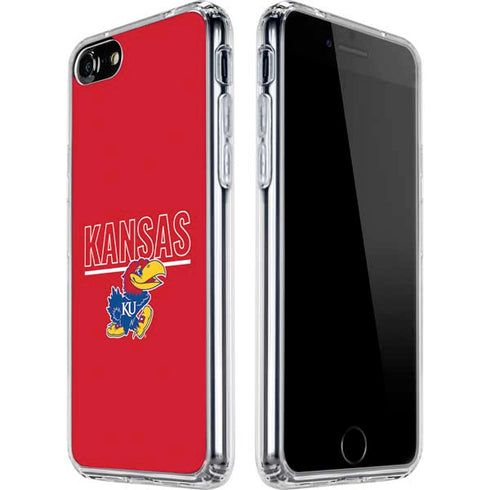University of Kansas Jayhawks Established 1865 iPhone SE (2nd & 3rd Gen) Clear Case