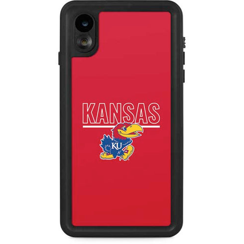 University of Kansas Jayhawks Established 1865 iPhone XR Waterproof Case