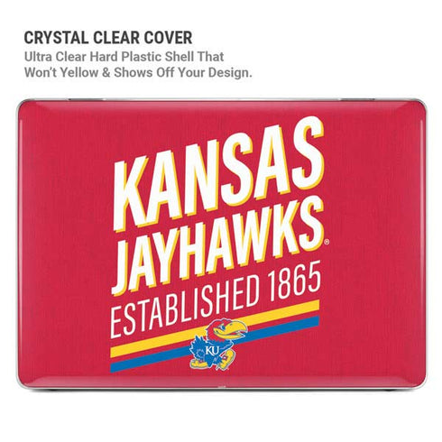 University of Kansas Jayhawks Established 1865 MacBook Air 13in M1 (2021) Case plus Skin
