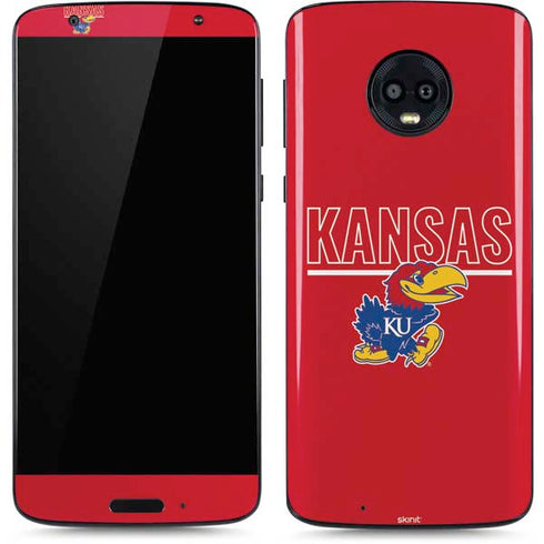 University of Kansas Jayhawks Established 1865 Moto G6 Skin