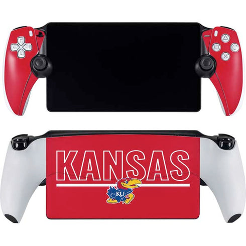 University of Kansas Jayhawks Established 1865 PlayStation Portal Remote Player Skin