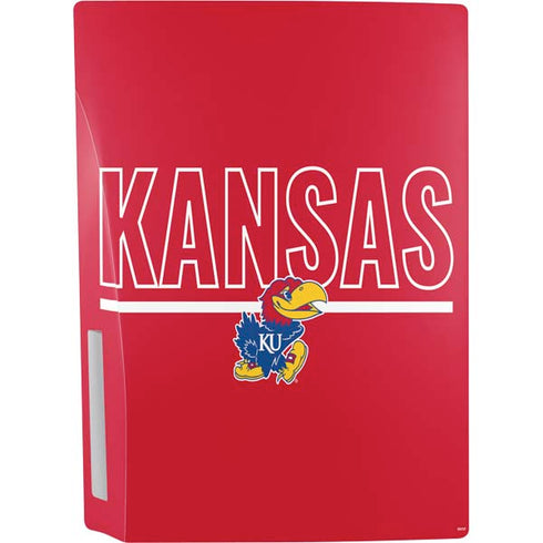 University of Kansas Jayhawks Established 1865 PS5 Console Skin