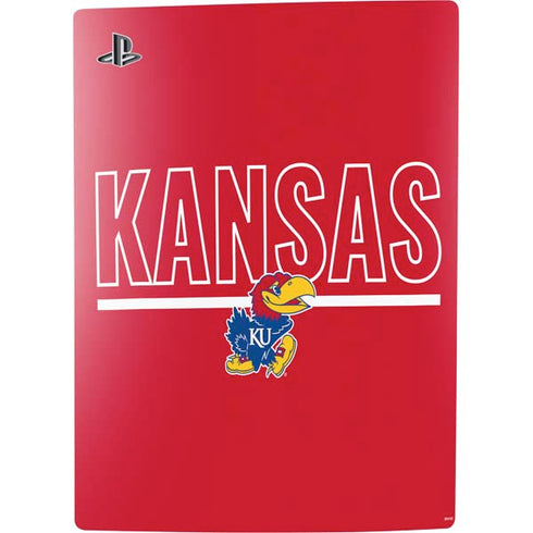 University of Kansas Jayhawks Established 1865 PS5 Digital Edition Bundle Skin
