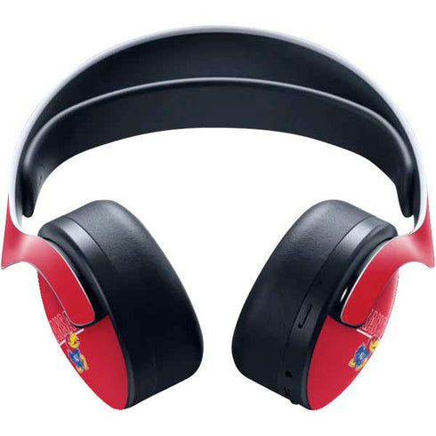 University of Kansas Jayhawks Established 1865 PULSE 3D Wireless Headset for PS5 Skin