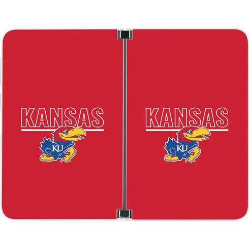 University of Kansas Jayhawks Established 1865 Surface Duo Skin