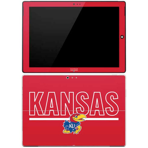 University of Kansas Jayhawks Established 1865 Surface Pro 3 Skin