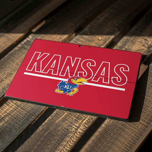 University of Kansas Jayhawks Established 1865 Surface Pro 7 Skin
