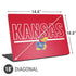 University of Kansas Jayhawks Established 1865 Universal Laptop 18in (14.6 x 10.6in) Skin
