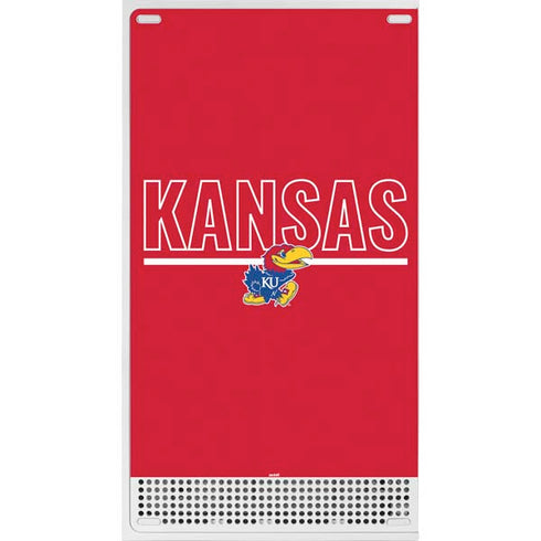 University of Kansas Jayhawks Established 1865 Xbox Series S Bundle Skin