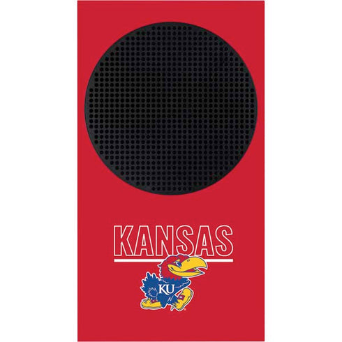 University of Kansas Jayhawks Established 1865 Xbox Series S Console Skin