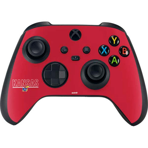 University of Kansas Jayhawks Established 1865 Xbox Series X Controller Skin