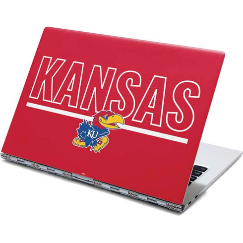 University of Kansas Jayhawks Established 1865 Yoga 910 2-in-1 14in Touch-Screen Skin