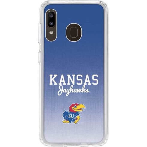 University of Kansas Jayhawks Galaxy A20 Clear Case