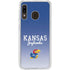University of Kansas Jayhawks Galaxy A20 Clear Case