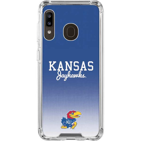 University of Kansas Jayhawks Galaxy A30 Clear Case