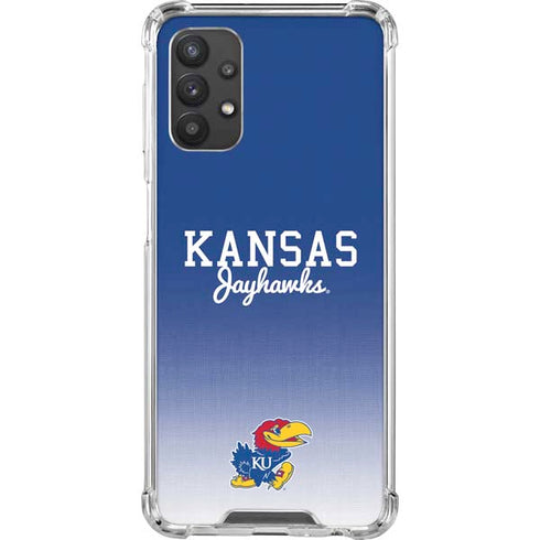 University of Kansas Jayhawks Galaxy A32 5G Clear Case