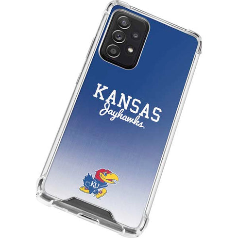 University of Kansas Jayhawks Galaxy A72 5G Clear Case