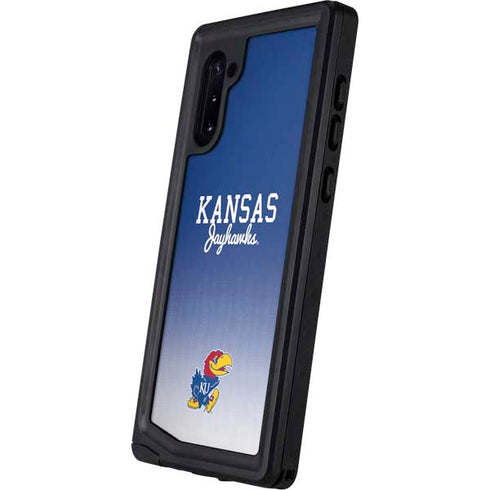 University of Kansas Jayhawks Galaxy Note 10 Waterproof Case