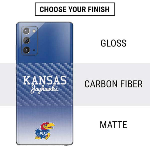 University of Kansas Jayhawks Galaxy Note20 5G Skin
