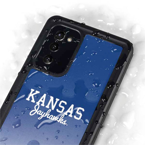 University of Kansas Jayhawks Galaxy Note20 5G Waterproof Case