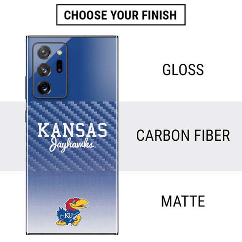 University of Kansas Jayhawks Galaxy Note20 Ultra 5G Skin
