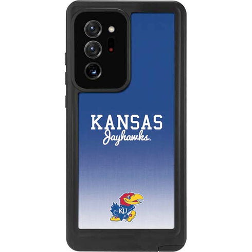 University of Kansas Jayhawks Galaxy Note20 Ultra 5G Waterproof Case