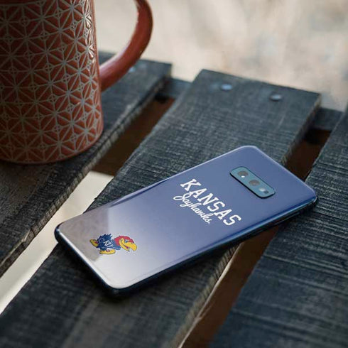 University of Kansas Jayhawks Galaxy S10e Skin