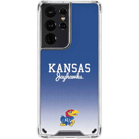 University of Kansas Jayhawks Galaxy S21 Ultra 5G Clear Case