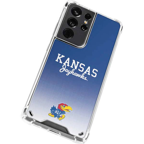 University of Kansas Jayhawks Galaxy S21 Ultra 5G Clear Case