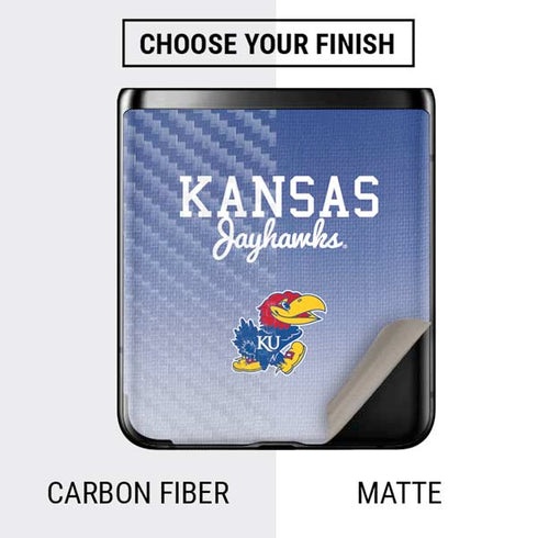 University of Kansas Jayhawks Galaxy Z Flip Skin
