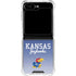 University of Kansas Jayhawks Galaxy Z Flip5 5G Clear Case