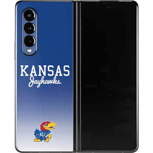 University of Kansas Jayhawks Galaxy Z Fold3 5G Skin