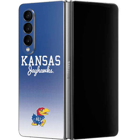 University of Kansas Jayhawks Galaxy Z Fold4 5G Skin