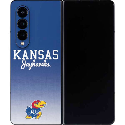 University of Kansas Jayhawks Galaxy Z Fold4 5G Skin