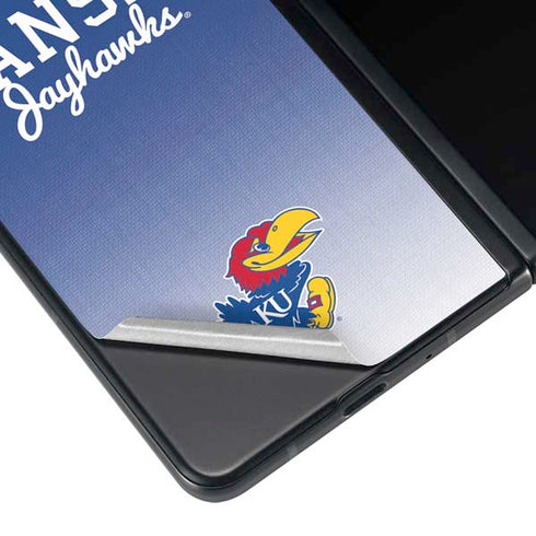 University of Kansas Jayhawks Galaxy Z Fold4 5G Skin