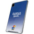University of Kansas Jayhawks iPad Pro 12.9in (2020) Clear Case
