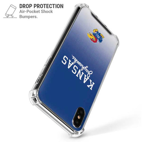 University of Kansas Jayhawks iPhone XS Max Clear Case