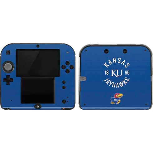 University of Kansas Jayhawks KY 1865 Nintendo 2DS Skin