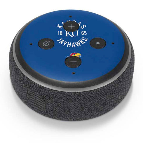 University of Kansas Jayhawks KY 1865 Amazon Echo Dot Skin
